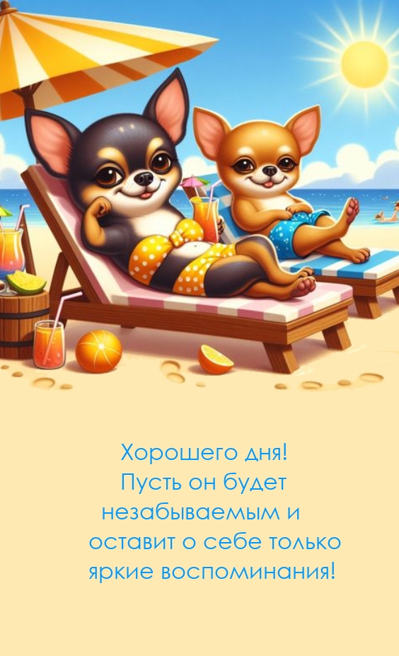 Пусть он будет незабываемым и оставит о себе яркие воспоминания!