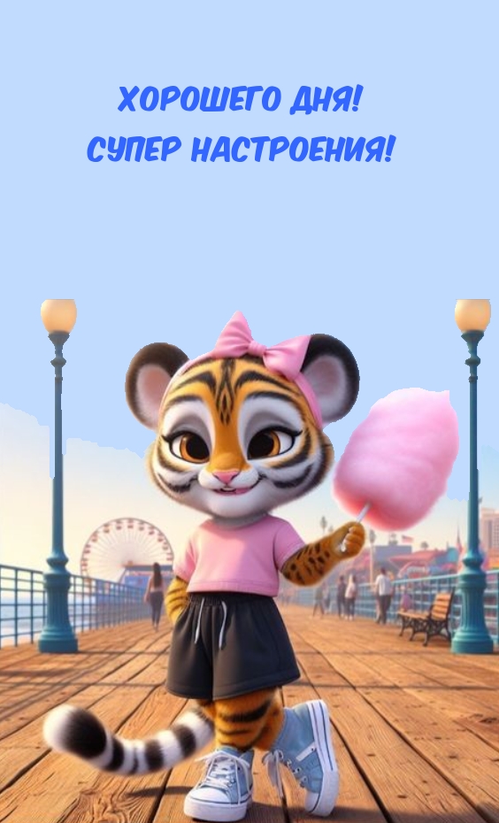 Хорошего дня! Супер настроения!