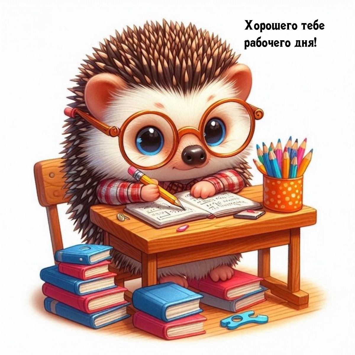 Хорошего тебе рабочего дня!