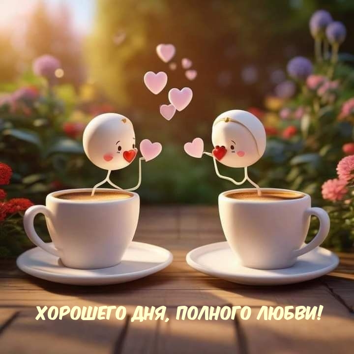 Хорошего дня, полного любви!