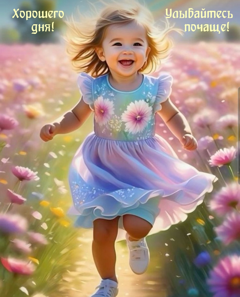 Хорошего дня! Улыбайтесь почаще!