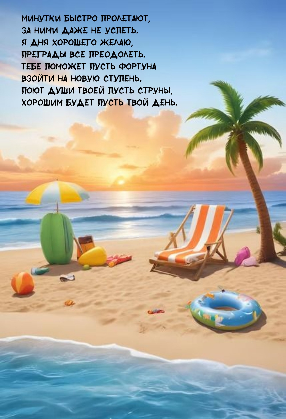 Минутки быстро пролетают, за ними даже не успеть.