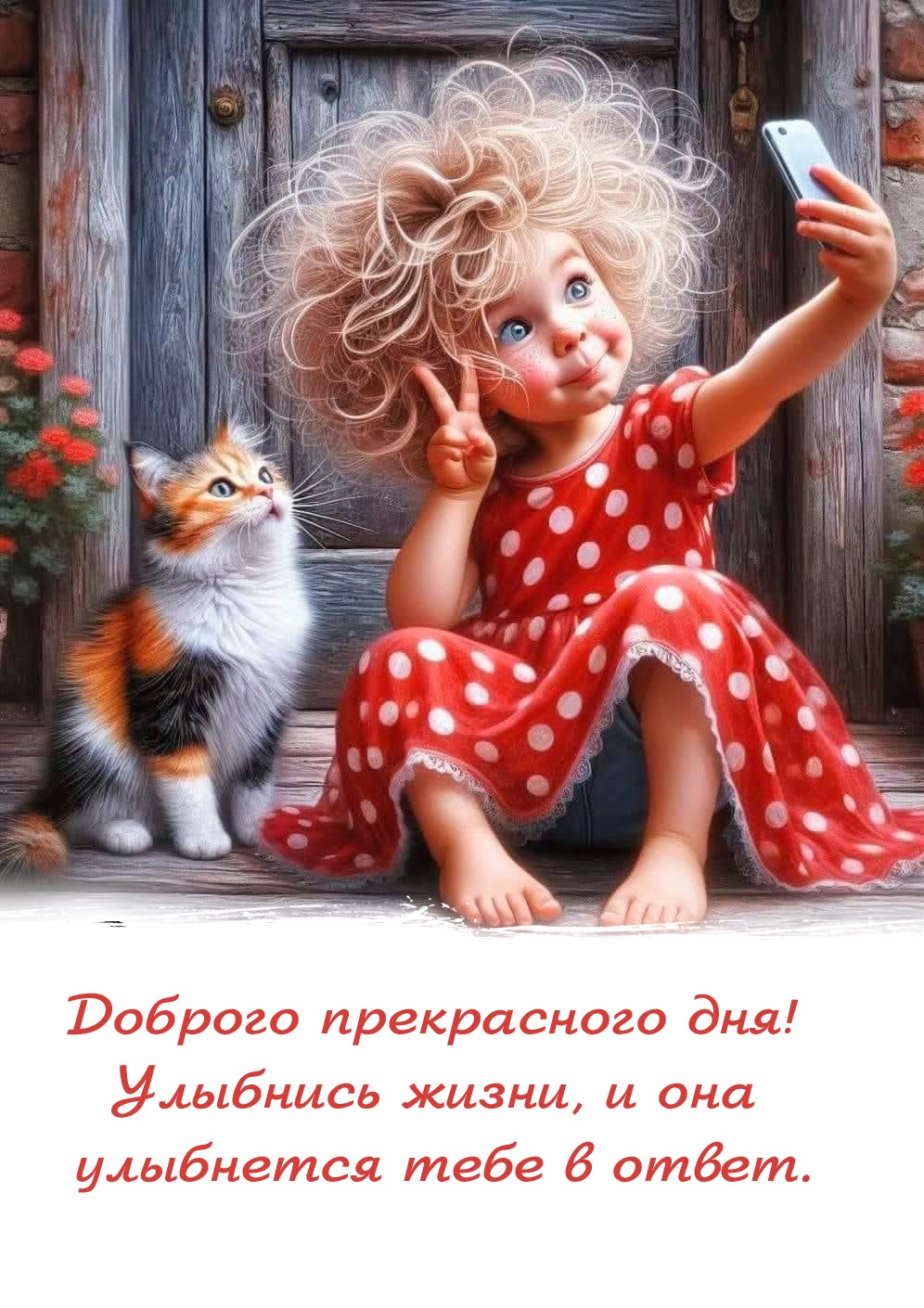 Доброго прекрасного дня! Улыбнись жизни