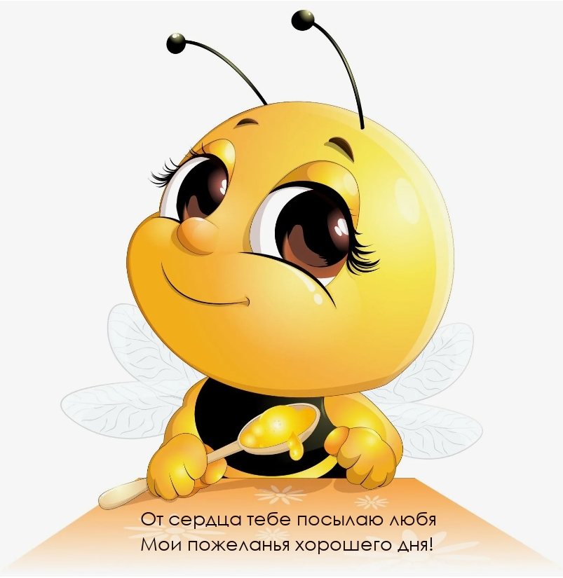 От сердца тебе посылаю любя мои пожеланья хорошего дня!