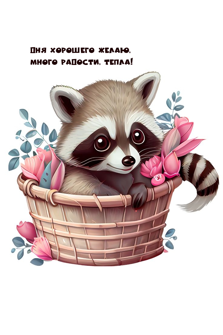 Дня хорошего желаю, много радости, тепла!
